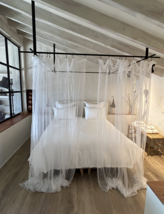 cama doble dormitorio