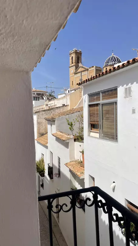 vistas desde balcón